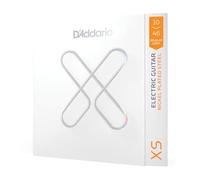 D'Addario Guitar Strings - XS Nickel Coated Electric Guitar Strings - XSE1046 - Greater Break Strength with Tuning Stability - For 6 String Guitars - 10-46 Regular Light