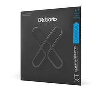 D'Addario Guitar Strings - XT Coated Classical Guitar Strings - XTC46FF - Silver Plated Copper, XT Dynacore, Carbon Trebles - Hard Tension