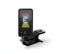 D'Addario Guitar Tuner - Eclipse Headstock Tuner - Clip On Tuner for Guitar - Great for Acoustic Guitars & Electric Guitars - Quick & Accurate Tuning - Black