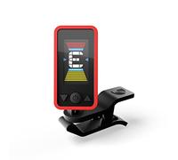 D'Addario PW-CT-17 Eclipse Clip-On Tuner, Red