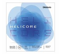 DAddario Helicore Orchestral Double Bass String Set 3/4 Size Med.