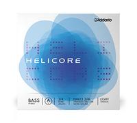 D'Addario Helicore 3/4 Scale Light Tension Hybrid Bass Single A String