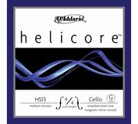D'Addario Helicore Cello 10Blk G 4/4 Med (H5134/4M-B10)