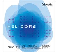 D'Addario H513 4/4M Helicore Cello Single G String, 4/4 Scale, Medium Tension