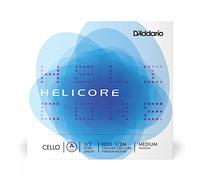 D'Addario Helicore Cello Single A String, 1/2 Scale, Medium Tension