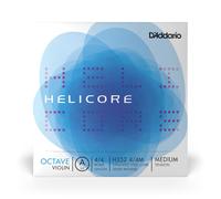 D'Addario Helicore Octave Violin Single A String, 4/4 Scale, Medium Tension