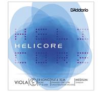 D'Addario Helicore Viola Single C String, Extra Long Scale, Medium Tension