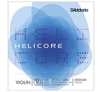 DAddario Helicore Violin D String 1/4 Size Medium