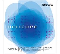 DAddario Helicore Violin D String 4/4 Size Medium