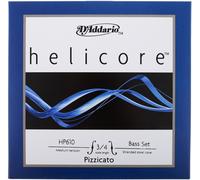 DAddario Helicore Pizzicato Double Bass String Set 3/4 Size Medium