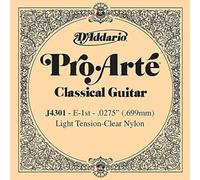 D'Addario J4301 Pro-Arte Nylon Light Tension Single First String for Classical Guitar