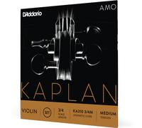 D'Addario KA310 3/4M String Set, 3/4 Scale, Medium Tension Violin string set for 3/4 violin