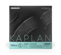 D'Addario Kaplan Forza Viola C String , Short Scale, Medium Tension