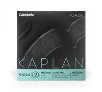 D'Addario Kaplan Forza Viola String - Single D String - K412 MM - Viola Strings - Medium Scale, Medium Tension