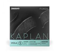 D'Addario Kaplan Forza Viola String - Single G String - K413 SM - Viola Strings - Short Scale, Medium Tension