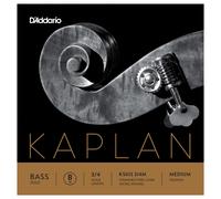 DAddario Kaplan Solo Double Bass B String 3/4 Size Medium