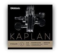 D'Addario Kaplan Violin String - KS311W 4/4M Non-Whistling Aluminum Wound Single E String, 4/4 Scale, Medium Tension