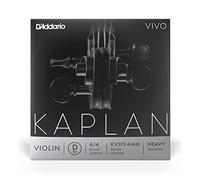 D'Addario Kaplan Vivo Violin String - Single D String - KV313 4/4H - Violin Strings - 4/4 Scale, Heavy Tension