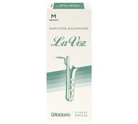 DAddario La Voz Baritone Saxophone Reeds Medium Hard (5 Pack)