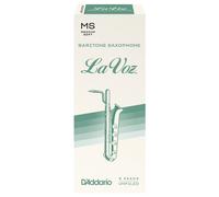DAddario La Voz Baritone Saxophone Reeds Medium Soft (5 Pack)