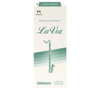 DAddario La Voz Bass Clarinet Reeds Medium (5 Pack)