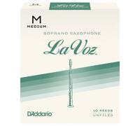 DAddario La Voz Soprano Saxophone Reeds Medium (10 Pack)