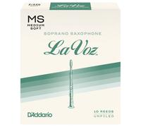 DAddario La Voz Soprano Saxophone Reeds Medium-Soft (10 Pack)