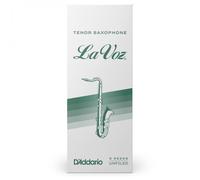 DAddario La Voz Tenor Saxophone Reeds Medium Soft (5 Pack)