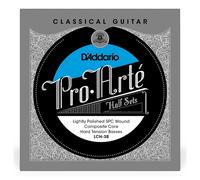 DAddario LCH-3B Pro-Arte Composite Lightly Polished Silver Bass Half Set Hard Tension