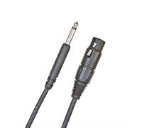 Microphone Lead - XLR/Jack 25' By D'Addario, Classic Series, PW-CGMIC-25