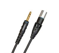 D'Addario PW-GMMS-05 Custom Male Swivel XLR to Balanced Jack Cable, 1.5m/5ft