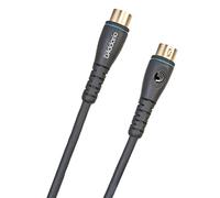 D'Addario Midi Cable - Shielded for Noise Reduction - Great for Phantom Power - Gold Plated Plug - 5 Feet/1.52 Meters - 1 Pack