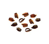D'Addario National Celluloid Finger Picks Large Mock Tortoise, 12-Pack | D'Addario National picks provide comfortable fit, classic tone, precise attack and reliable control for guitar and banjo.