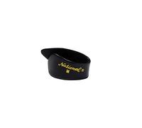 D'Addario National Celluloid Thumb Picks, Medium Black - 12 pack
