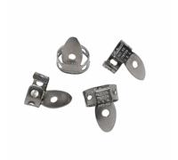 D'ADDARIO NATIONAL - STAINLESS STEEL FINGER PICKS - 4 PACK - NP2SS-04