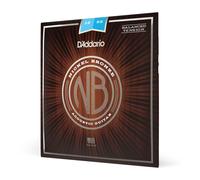 D'Addario Acoustic Guitar Strings NB1252BT - Nickel Bronze, Light 12-52, Balanced Tension, 6-String