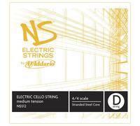 DAddario NS Electric Cello D String 4/4 Size Medium