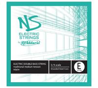 D'Addario NS Electric 3/4 Scale Medium Tension Single E String for Traditional Bass