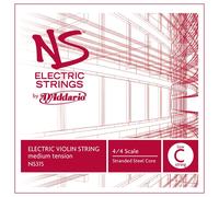 DAddario NS Electric Violin Low C String 4/4 Size Medium