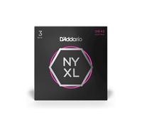D'Addario NYXL0942-3P Electric Guitar Strings, Super Light, 9-42, 3 Se