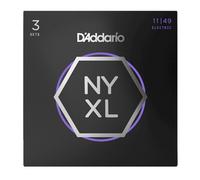 DAddario NYXL Electric Guitar Strings Medium 11 - 49 3 Pack