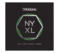 D'Addario NYXLB130TSL NYXL 0.130 Super Long Scale Tapered Nickel Wound Bass Guitar Single String