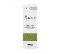 DAddario Organic Reserve Baritone Sax Reeds 2 (5 Pack)