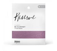DAddario Organic Reserve Classic Bb Clarinet Reeds 2.0 (3 Pack)