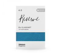 DAddario Organic Reserve Eb Clarinet Reeds 4 (10 Pack)