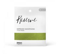 D'Addario Woodwinds Organic Reserve Soprano Saxophone Reeds - Sax Reeds - Individually Sealed - 3.0+ Strength, 3 Pack