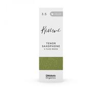 DAddario Organic Reserve Tenor Saxophone Reeds 3.5 (5 Pack)