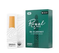 D'Addario Clarinet Reeds La Voz Bb – Hard – 10-Pack