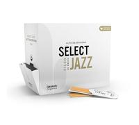 D'Addario Organic Select Jazz Filed Alto Saxophone Reeds - Sax Reeds - Individually Sealed - 2 Hard, 25 Pack