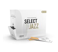 D'Addario Organic Select Jazz Filed Tenor Saxophone Reeds - Sax Reeds - Individually Sealed - 3 Soft, 25 Pack